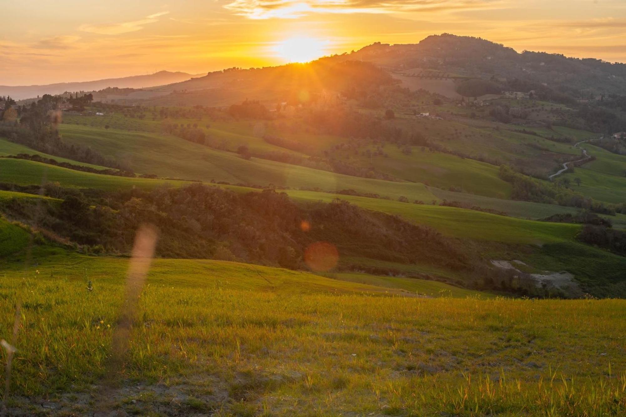 Agriturismo Villa Felice Вольтерра Экстерьер фото