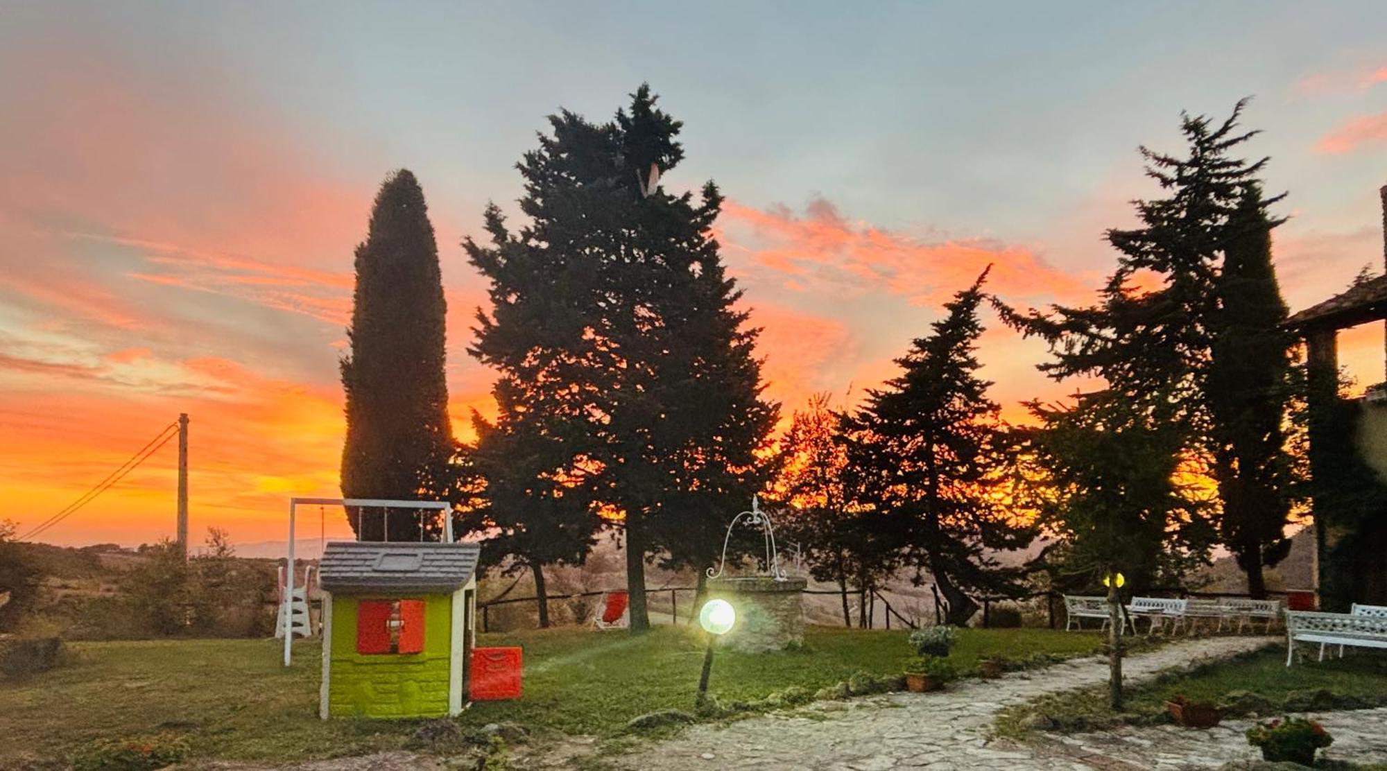 Agriturismo Villa Felice Вольтерра Экстерьер фото